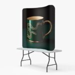 Curved Tension Fabric Display